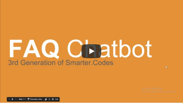 FAQ Chatbot using Human readable documents, emails or webpages